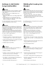 Preview for 18 page of GEA VARIVENT T L Operating Instructions Manual