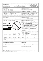 Preview for 70 page of GEA VARIVENT T L Operating Instructions Manual