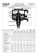 Preview for 64 page of GEA VARIVENT T R Operating Instructions Manual