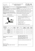 Preview for 69 page of GEA VARIVENT T R Operating Instructions Manual