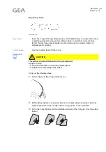 Preview for 43 page of GEA VARIVENT Operating Instructions Manual