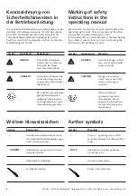 Preview for 8 page of GEA VESTA XL Operating Instructions Manual