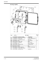 Предварительный просмотр 72 страницы GEA VP8002 Operation Manual/Installation Instructions/Parts List