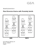 GEA XKR Operating Instructions Manual предпросмотр