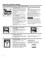 Preview for 12 page of GEAppliances 21 Owner'S Manual And Installation Instructions