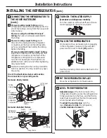 Preview for 18 page of GEAppliances 21 Owner'S Manual And Installation Instructions