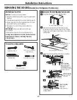 Preview for 27 page of GEAppliances 21 Owner'S Manual And Installation Instructions