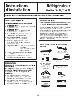 Preview for 56 page of GEAppliances 21 Owner'S Manual And Installation Instructions