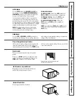 Предварительный просмотр 5 страницы GEAppliances AEH24 Owner'S Manual