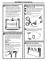 Предварительный просмотр 9 страницы GEAppliances AEH24 Owner'S Manual