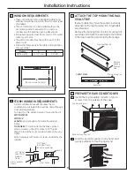 Предварительный просмотр 9 страницы GEAppliances AET05 Owner'S Manual And Installation Instructions