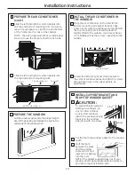 Preview for 10 page of GEAppliances AEW06 Owner'S Manual And Installation Instructions