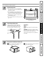 Preview for 11 page of GEAppliances AKL08 Owner'S Manual And Installation Instructions