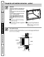 Preview for 16 page of GEAppliances AKV10 Owner'S Manual And Installation Instructions