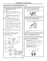 Preview for 18 page of GEAppliances Appliances 20 Owner'S Manual And Installation Instructions