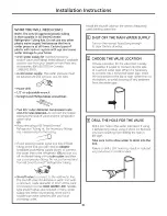 Preview for 31 page of GEAppliances Appliances 20 Owner'S Manual And Installation Instructions