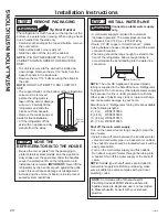 Предварительный просмотр 20 страницы GEAppliances CSB42 Owner'S Manual And Installation Instructions