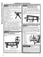 Предварительный просмотр 22 страницы GEAppliances CSB42 Owner'S Manual And Installation Instructions