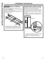 Предварительный просмотр 24 страницы GEAppliances CSB42 Owner'S Manual And Installation Instructions