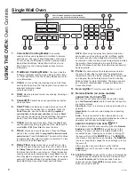 Preview for 8 page of GEAppliances CT9050 Owner'S Manual