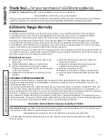 Preview for 6 page of GEAppliances CT9550 Owner'S Manual