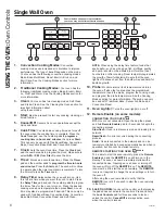 Preview for 8 page of GEAppliances CT9550 Owner'S Manual