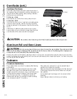 Preview for 14 page of GEAppliances CT9550 Owner'S Manual