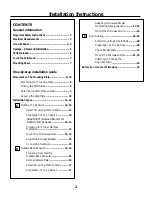 Предварительный просмотр 2 страницы GEAppliances cvm1599svc Installation Insrtuctions