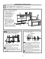 Предварительный просмотр 12 страницы GEAppliances cvm1599svc Installation Insrtuctions