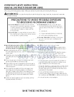 Предварительный просмотр 2 страницы GEAppliances CVM1750 Owner'S Manual