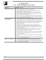 Preview for 12 page of GEAppliances DDE7900R Use And Care Manual