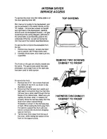 Preview for 8 page of GEAppliances DDE7900S Technician Manual