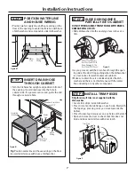 Preview for 7 page of GEAppliances gdwt708vbb Installation Instructions Manual