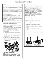 Предварительный просмотр 39 страницы GEAppliances GEH50DNSRSA Owner'S Manual & Installation Instructions