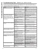 Preview for 14 page of GEAppliances GLE12HSLSS Owner'S Manual & Installation Instructions