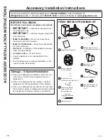 Preview for 18 page of GEAppliances GLE12HSLSS Owner'S Manual & Installation Instructions