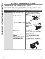 Preview for 26 page of GEAppliances GLE12HSLSS Owner'S Manual & Installation Instructions