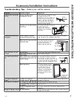 Preview for 27 page of GEAppliances GLE12HSLSS Owner'S Manual & Installation Instructions