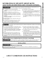 Preview for 31 page of GEAppliances GLE12HSLSS Owner'S Manual & Installation Instructions