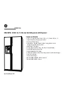 Preview for 2 page of GEAppliances GSS25JFM Dimension Manual