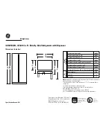 GEAppliances GSS25SGM Dimension Manual preview