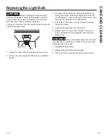 Preview for 9 page of GEAppliances GVS04 Owner'S Manual & Installation Instructions