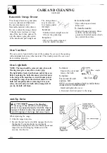 Preview for 24 page of GEAppliances JB575GR Use And Care Manual