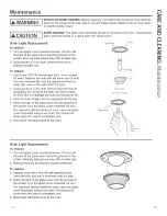 Preview for 25 page of GEAppliances JB860 Owner'S Manual