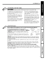 Preview for 5 page of GEAppliances JE2160 Owner'S Manual