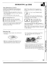 Preview for 11 page of GEAppliances JEM21L Use And Care & Cooking Manual