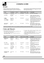 Preview for 20 page of GEAppliances JEM21L Use And Care & Cooking Manual