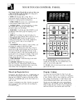 Preview for 6 page of GEAppliances JES83TW Use And Care & Cooking Manual