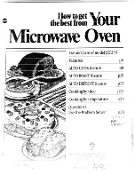 Preview for 1 page of GEAppliances JET235 Use And Care Manual