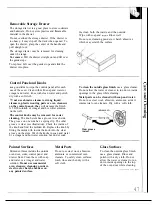 Preview for 47 page of GEAppliances JHP69GN Use And Care Manual